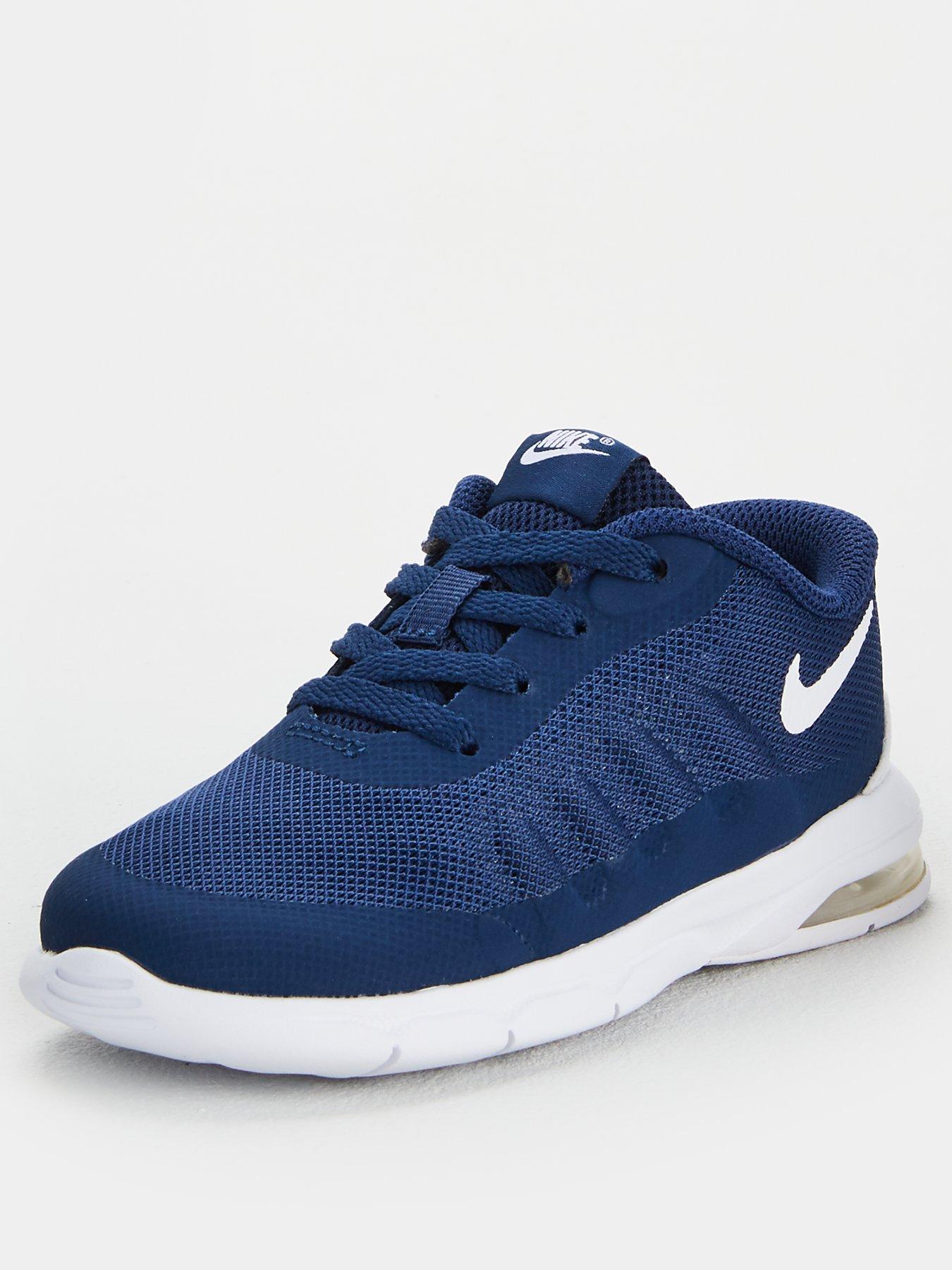 infant navy nike trainers