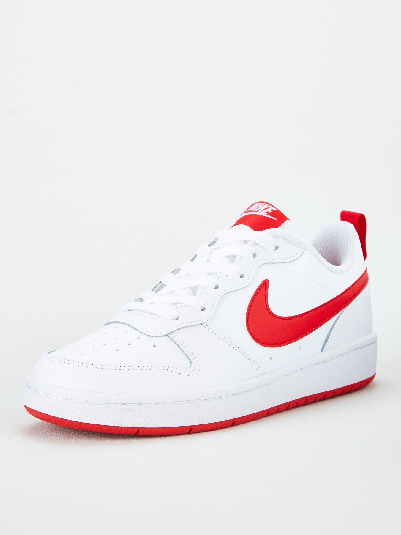 nike court borough low red