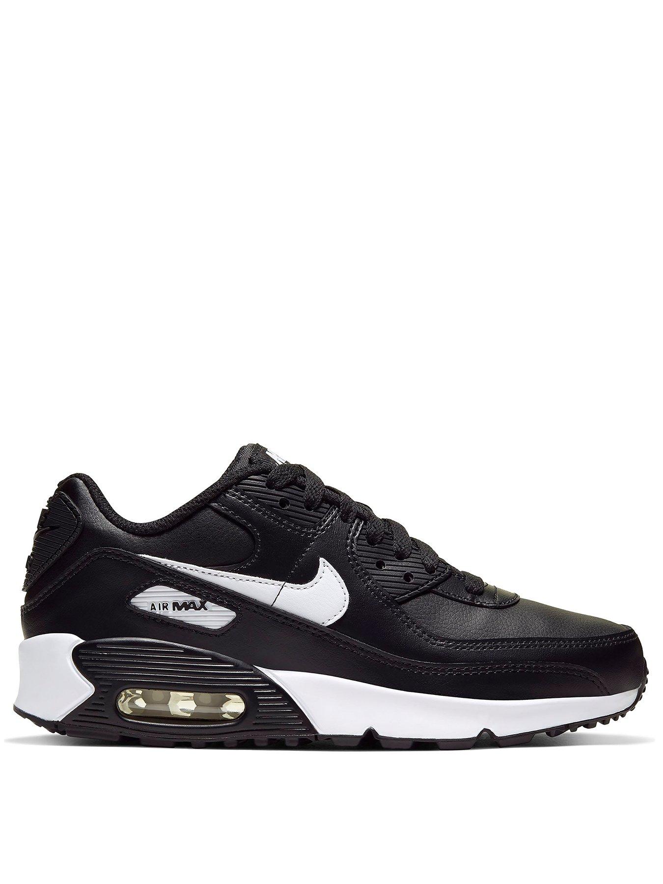 Nike Air Max 90 Leather Junior Trainers 