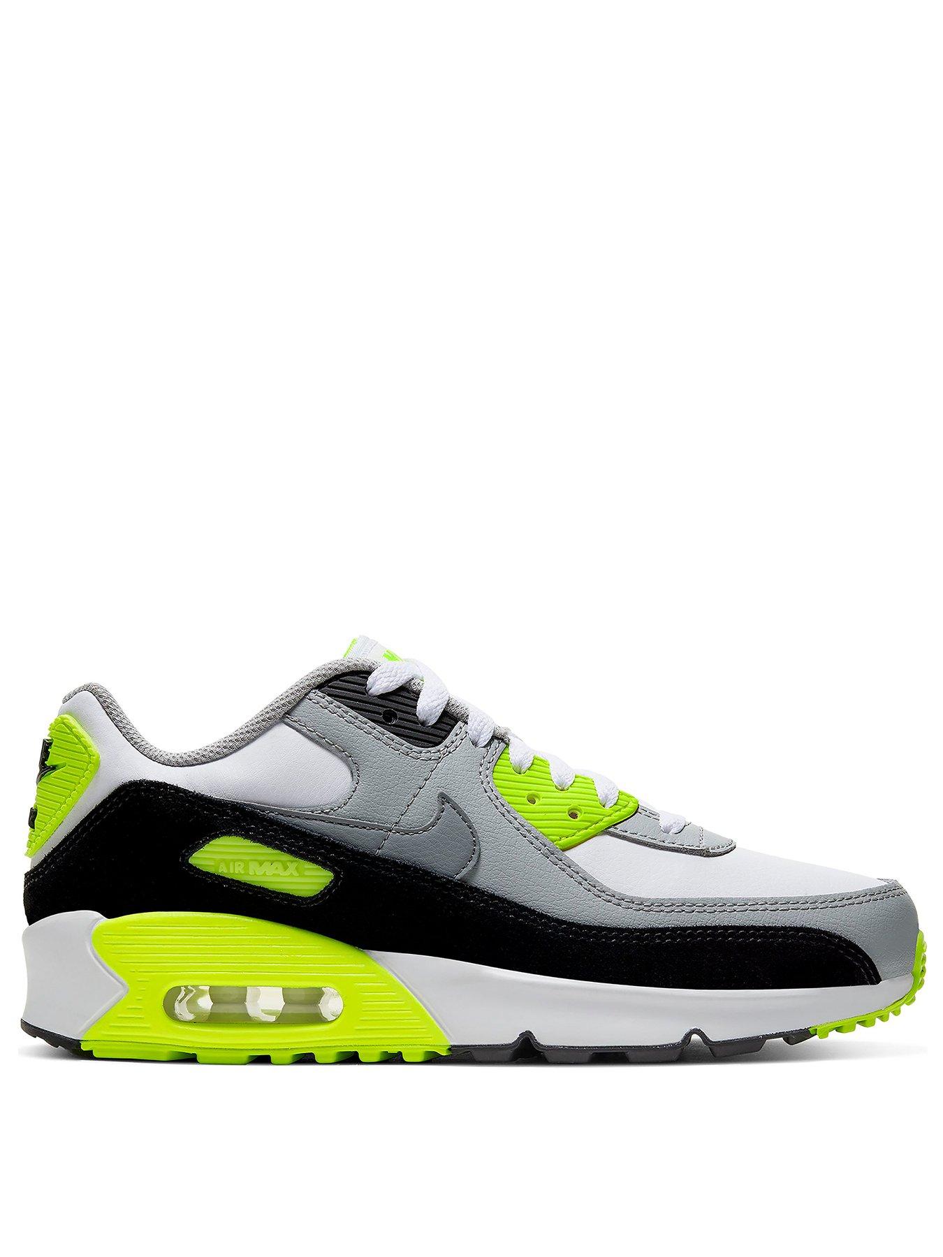 nike junior air max 90 leather trainer