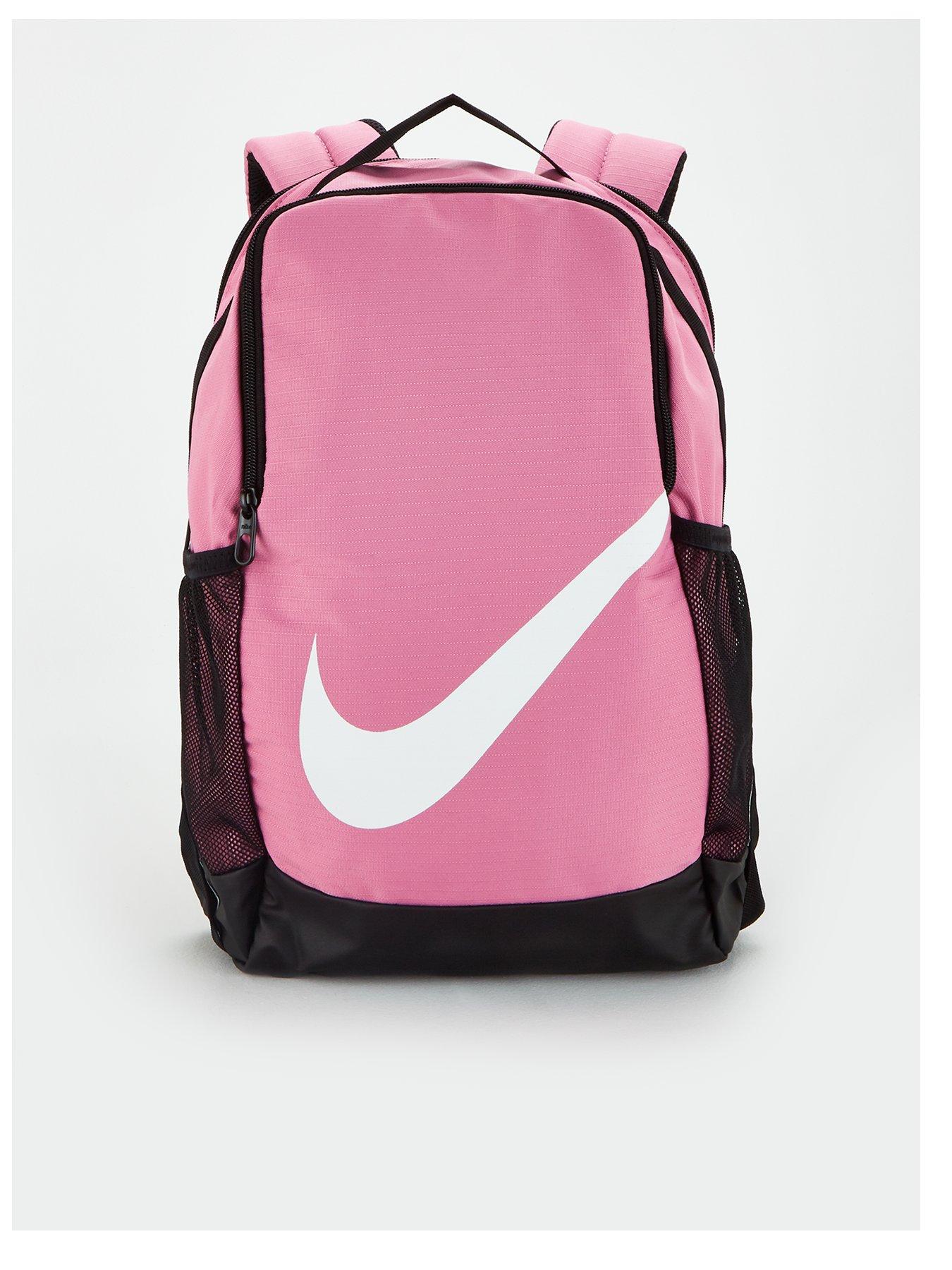 hot pink nike bookbag