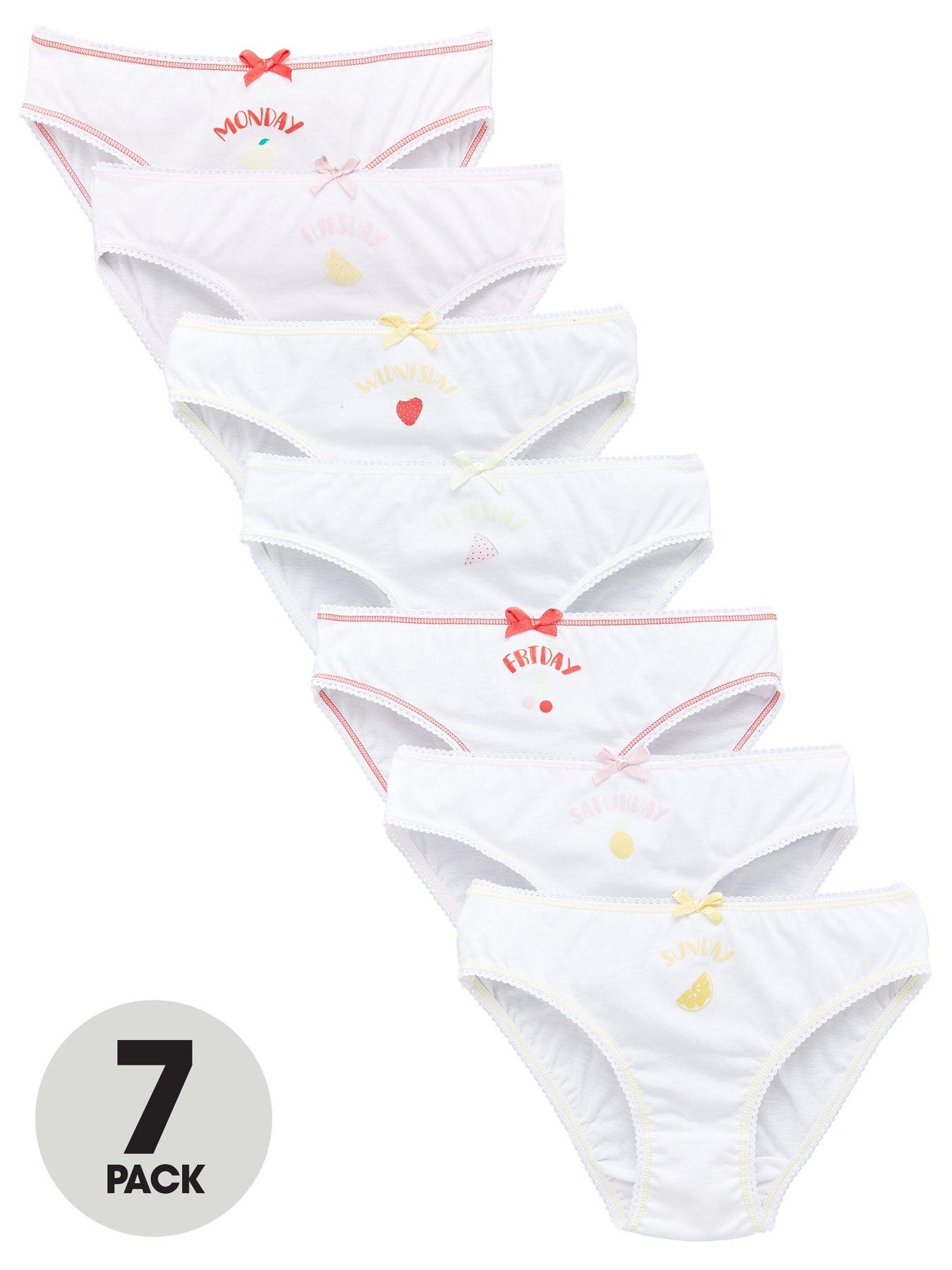  Sonic The Hedgehog Girls' 7-Pack 100% Cotton Underwear  Available in Sizes 4, 6, and 8: Clothing, Shoes & Jewelry