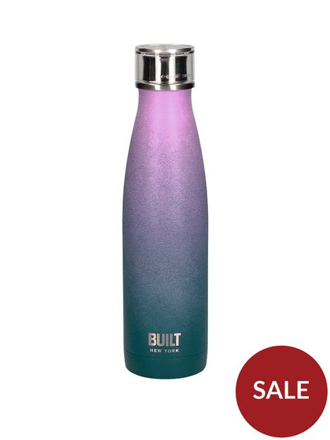 built-hydration-double-walled-stainless-steel-water-bottle-ndash-pink-and-blue-ombre