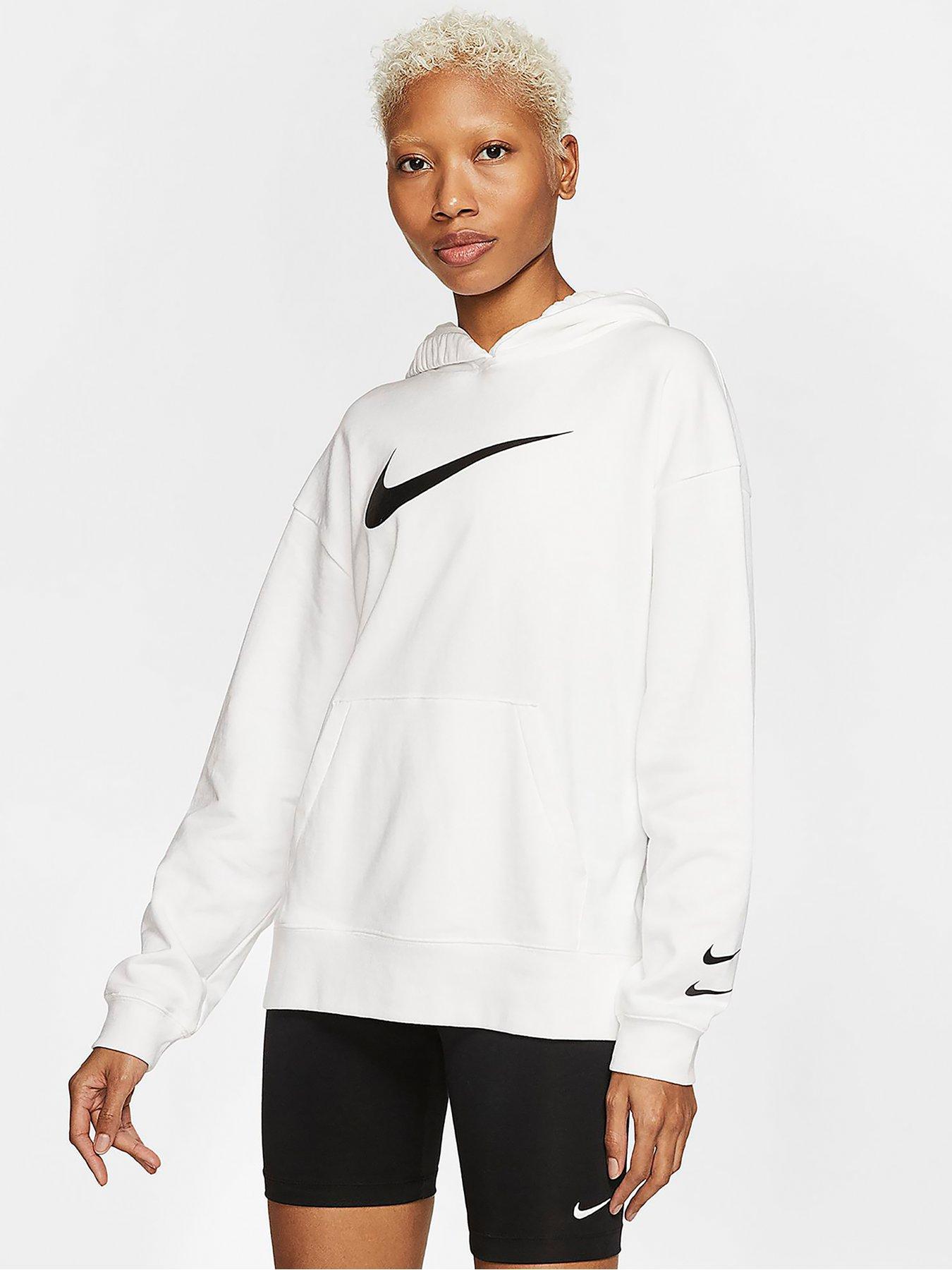 ladies nike swoosh hoodie