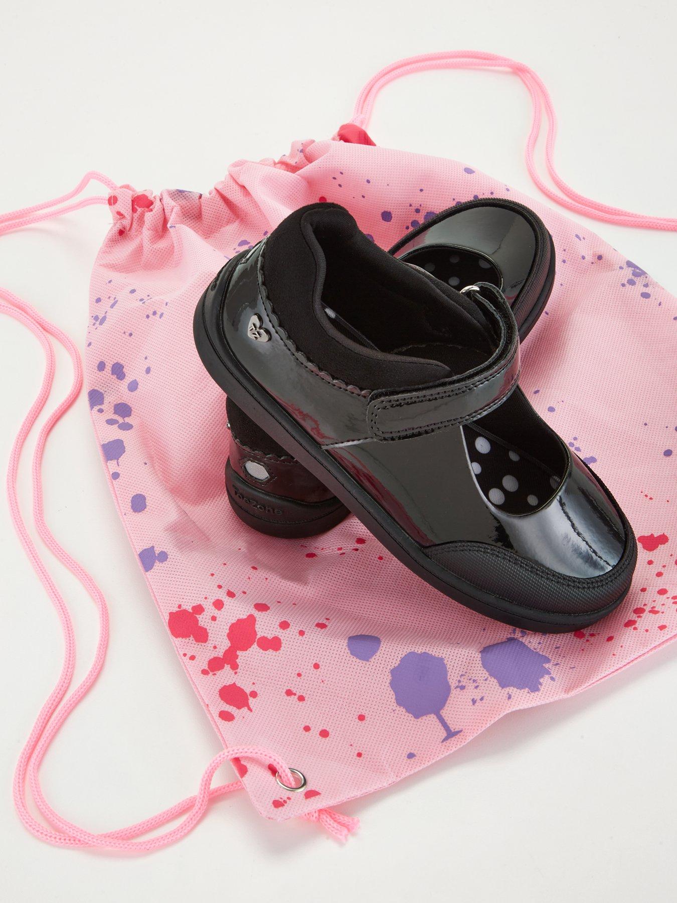 Everyday ToeZone Younger Kids Patent Leather Mary Jane School Shoe
