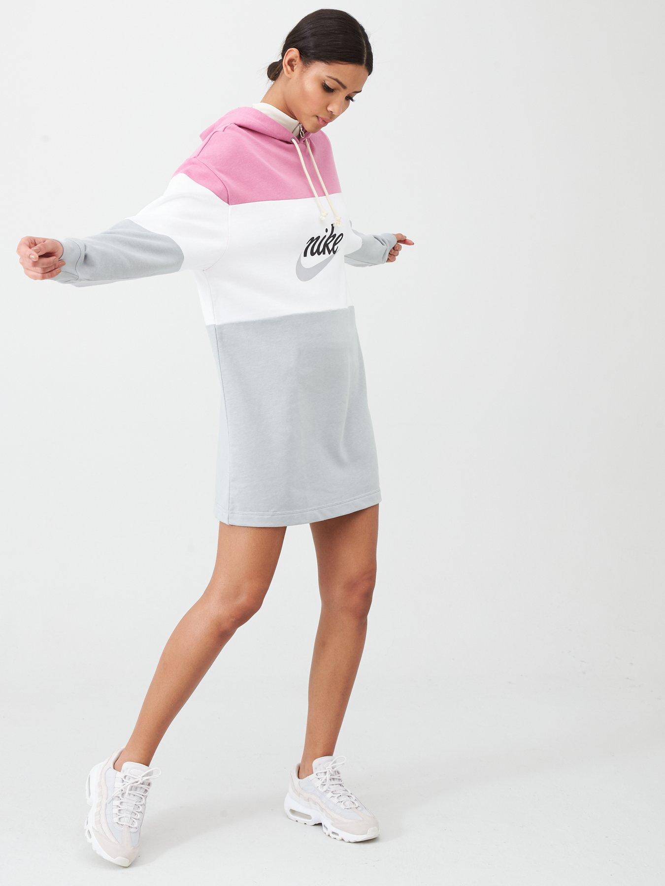 nike hooded sweatshirt dress