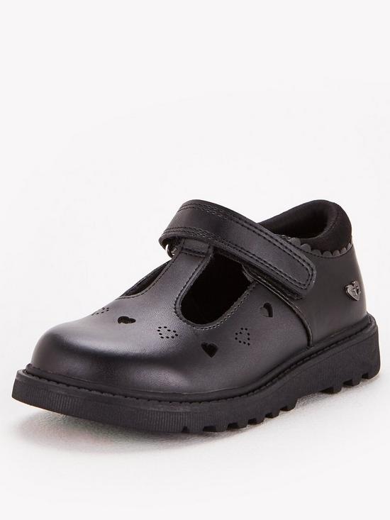 front image of everyday-toezonenbspgirls-chunky-heart-leather-school-shoe-black