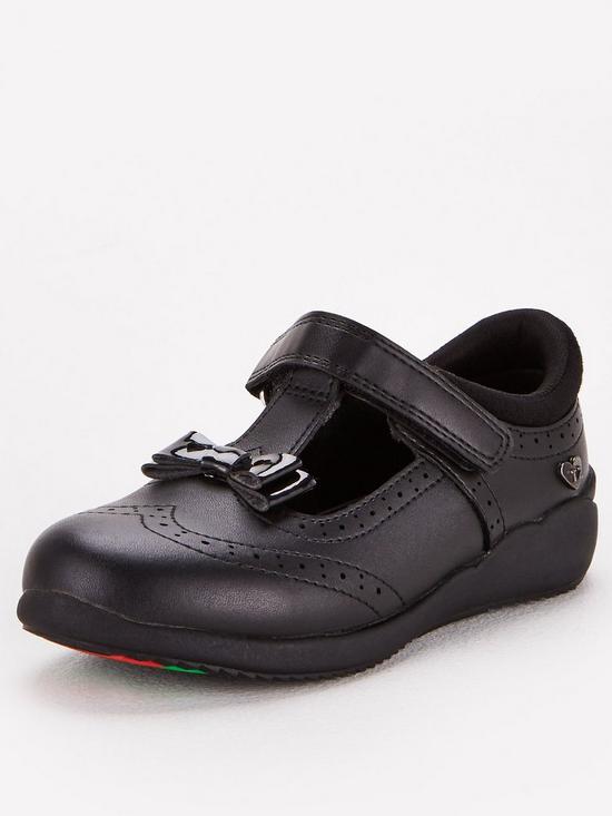 front image of everyday-toezonenbspgirls-brogue-bow-leather-school-shoe-black