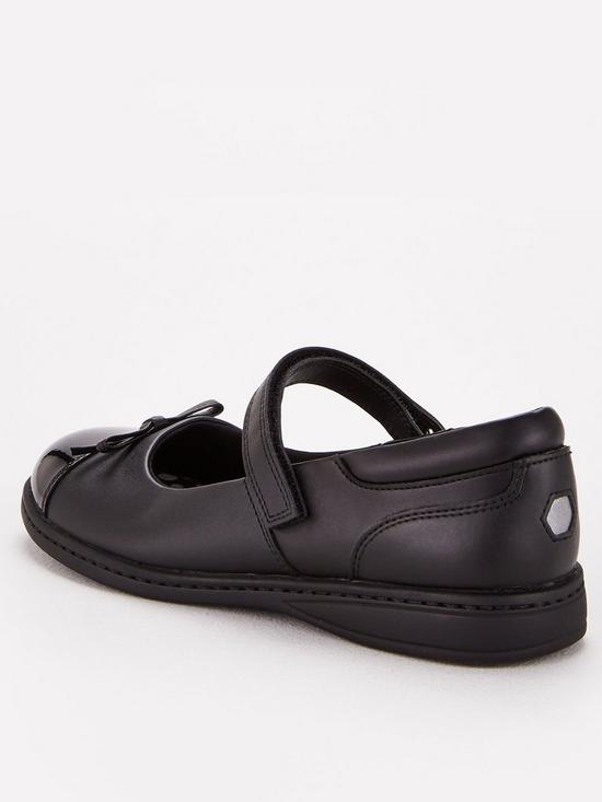 stillFront image of v-by-very-girls-mary-jane-leather-school-shoe-black
