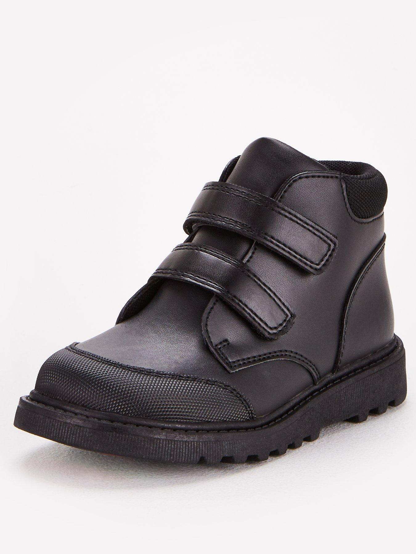 boys leather school boots
