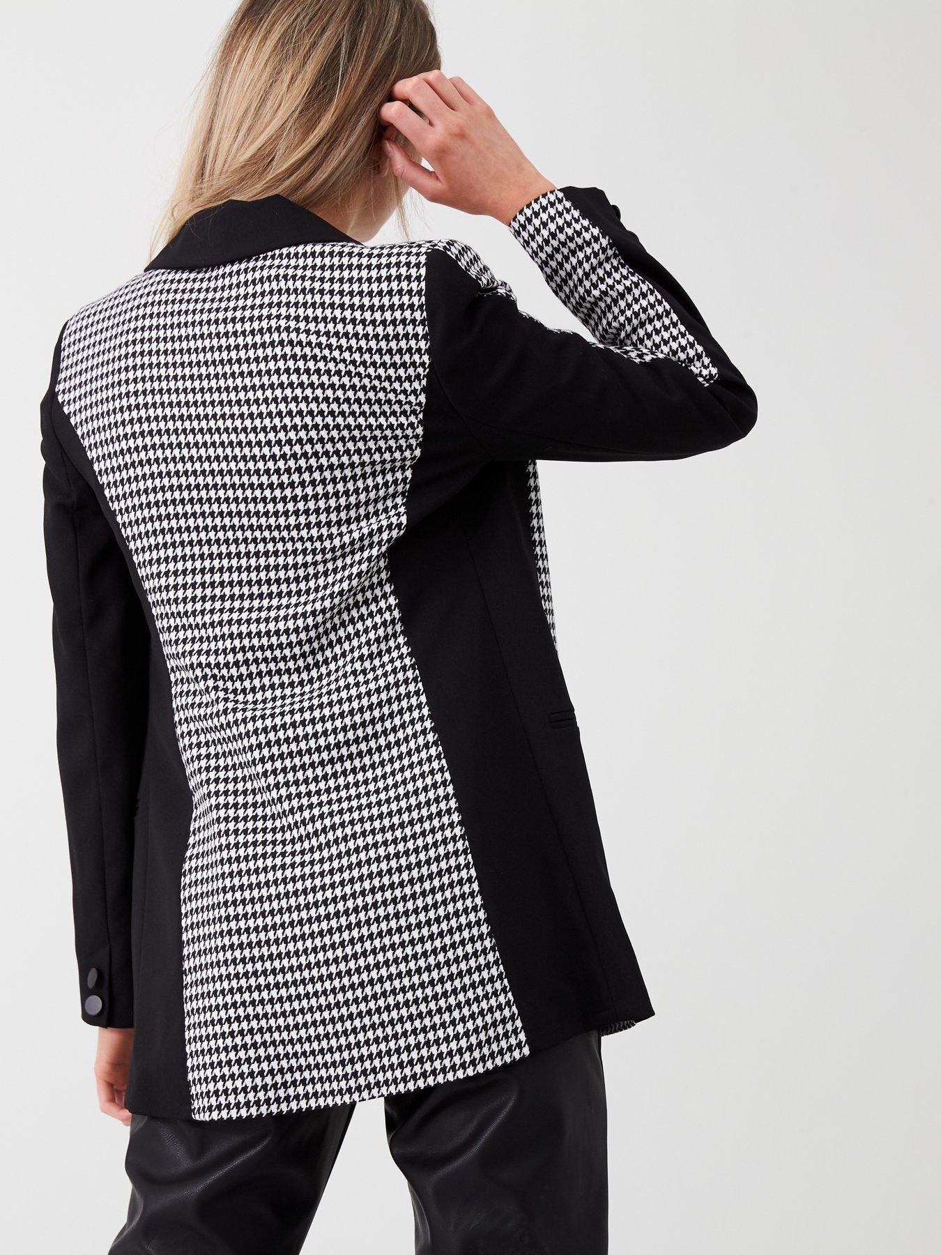 river island dogtooth jacket
