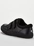  image of v-by-very-boys-twin-strap-leather-school-shoe-black