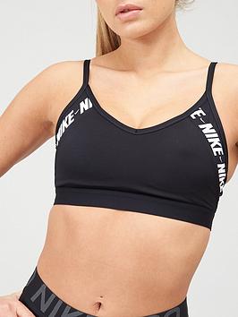 Nike Nike Light Support Indy Logo Sports Bra - Black Picture