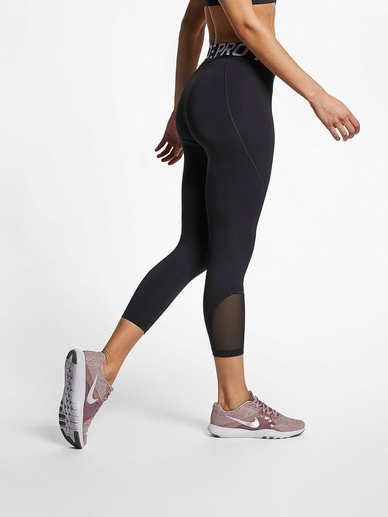 nike pro training cropped leggings