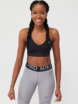 Nike Nike Light Support Indy Bra - Black/White Picture
