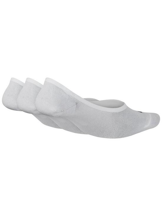 back image of nike-everyday-lightweight-socks-3-pack-whitenbsp