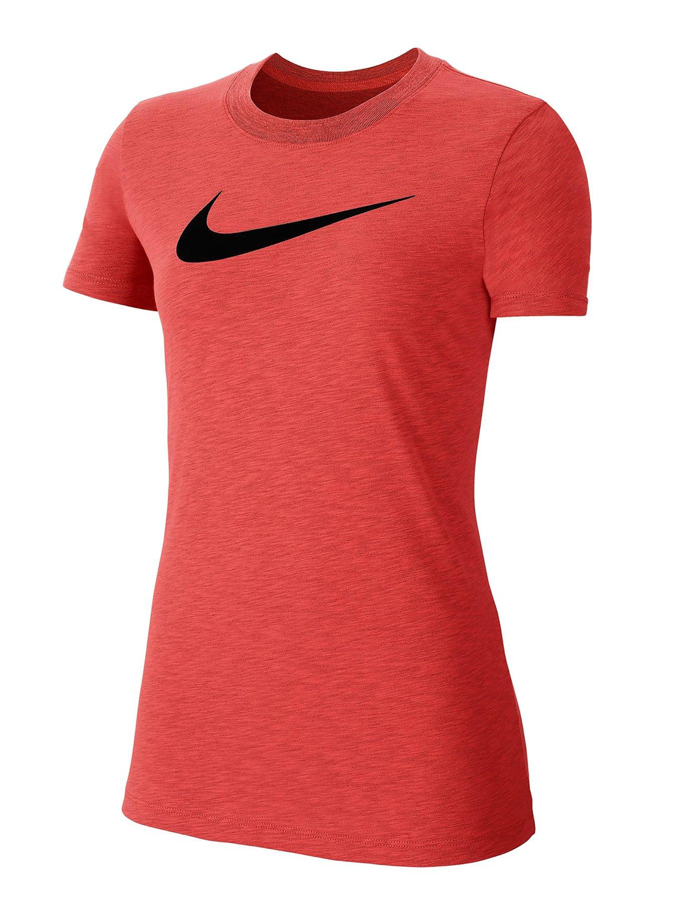 nike red tee