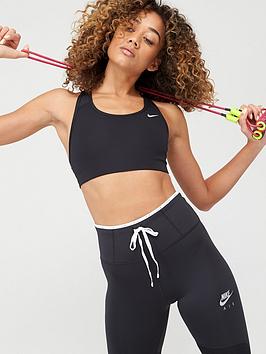 Nike Nike Medium Support Swoosh Bra - Black Picture