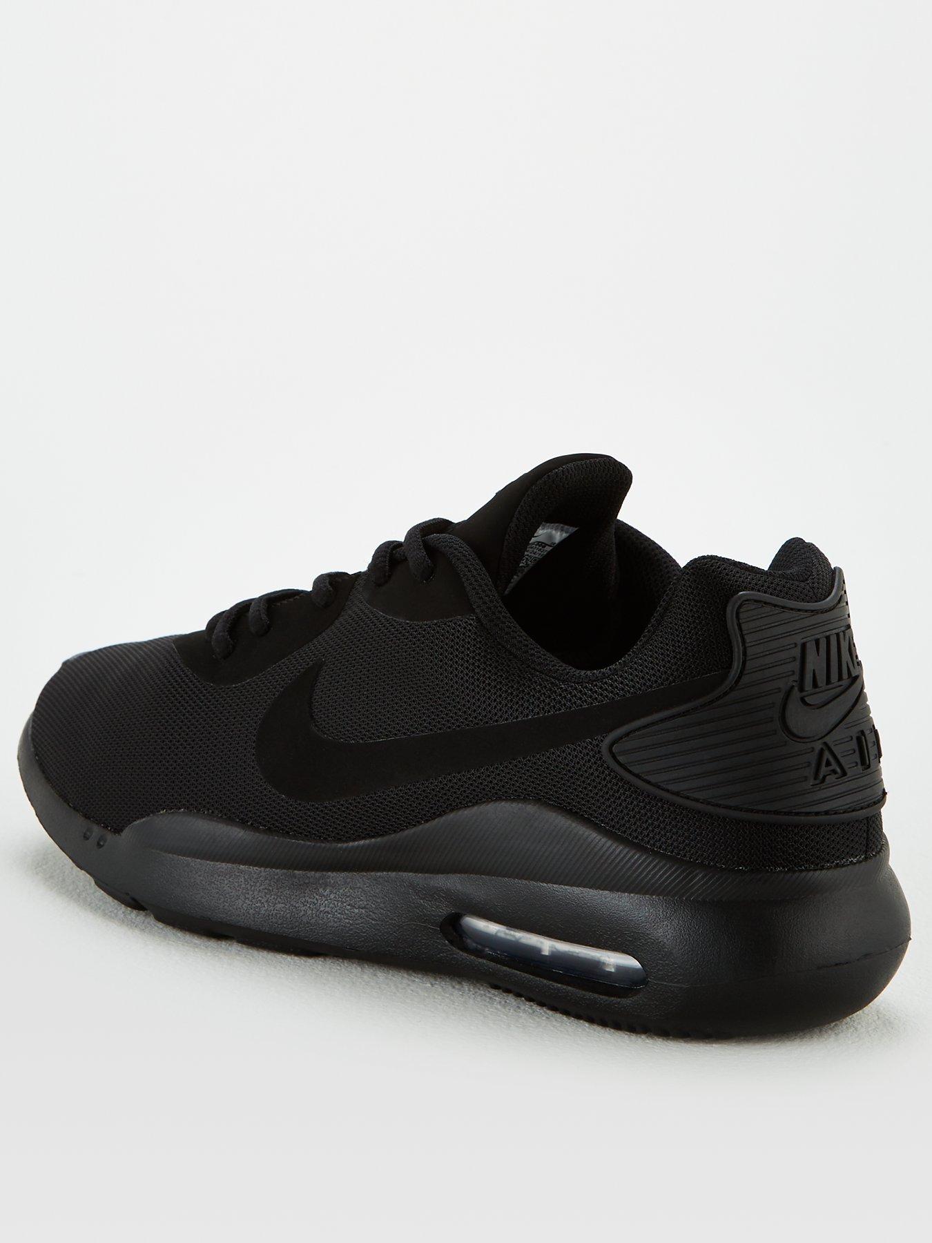 nike air max oketo women's all black