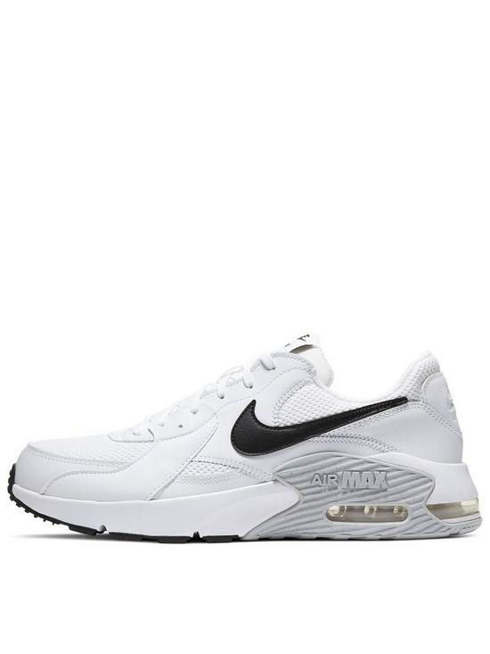 front image of nike-air-max-excee-whiteblack