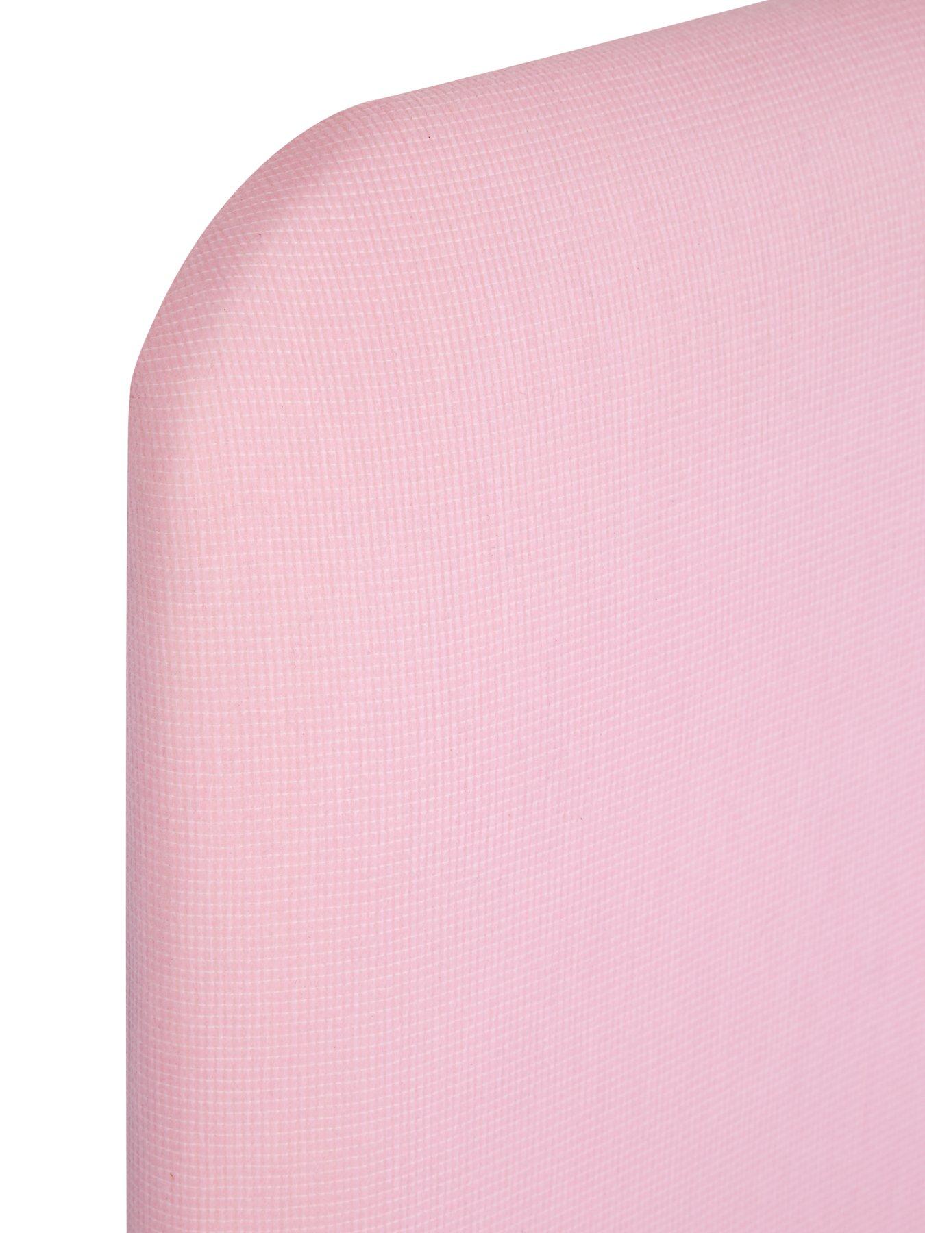  image of airsprung-megan-kidsnbspstorage-divannbspwith-mattress-andnbspheadboard-pink