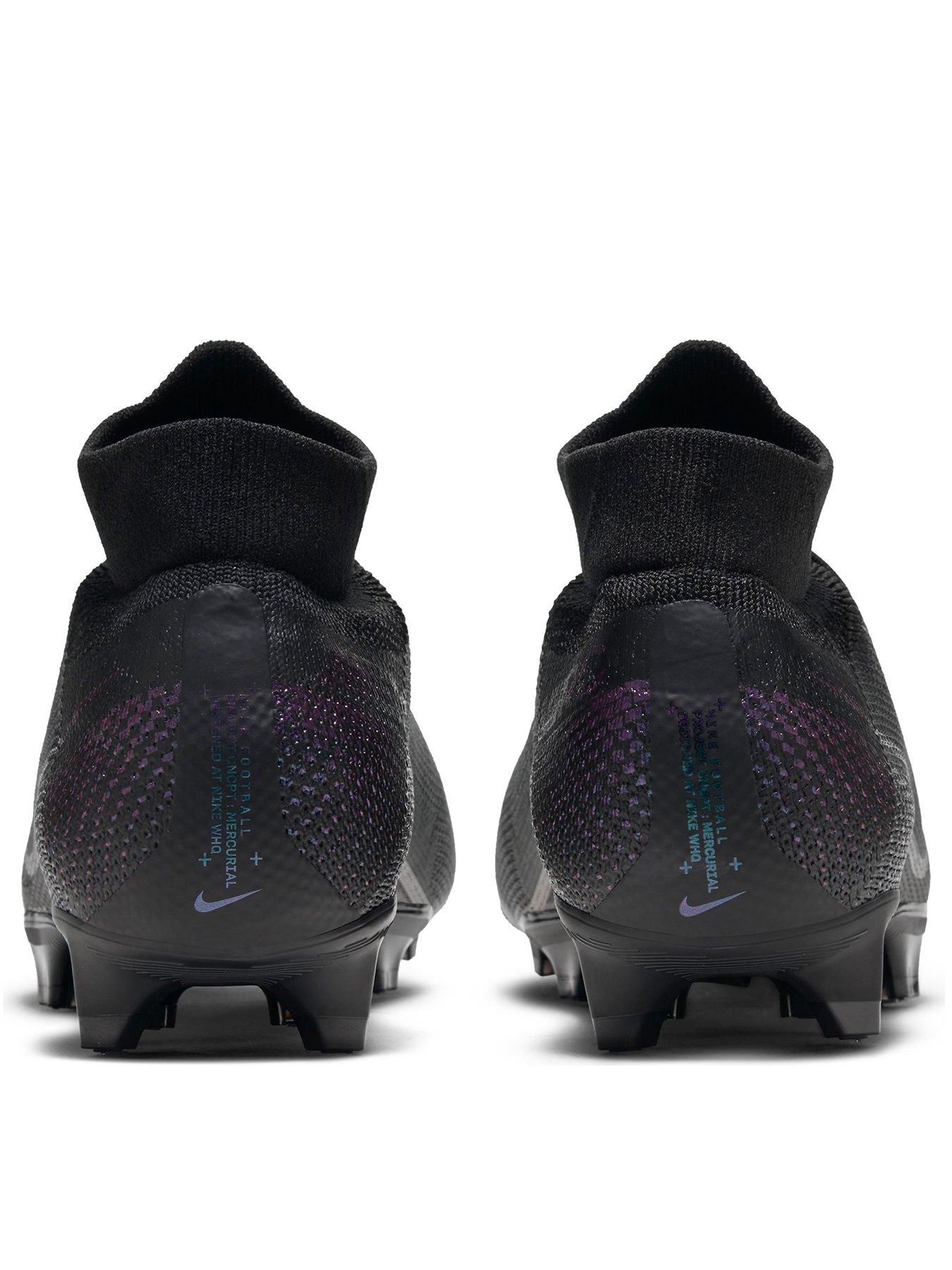 Nike Mercurial Superfly 6 Pro FG Men Soccer Cleats Black.