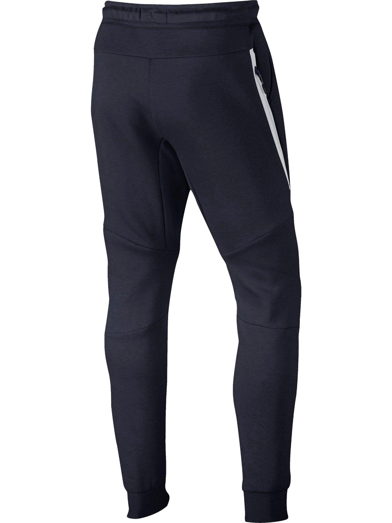 navy blue nike tech joggers