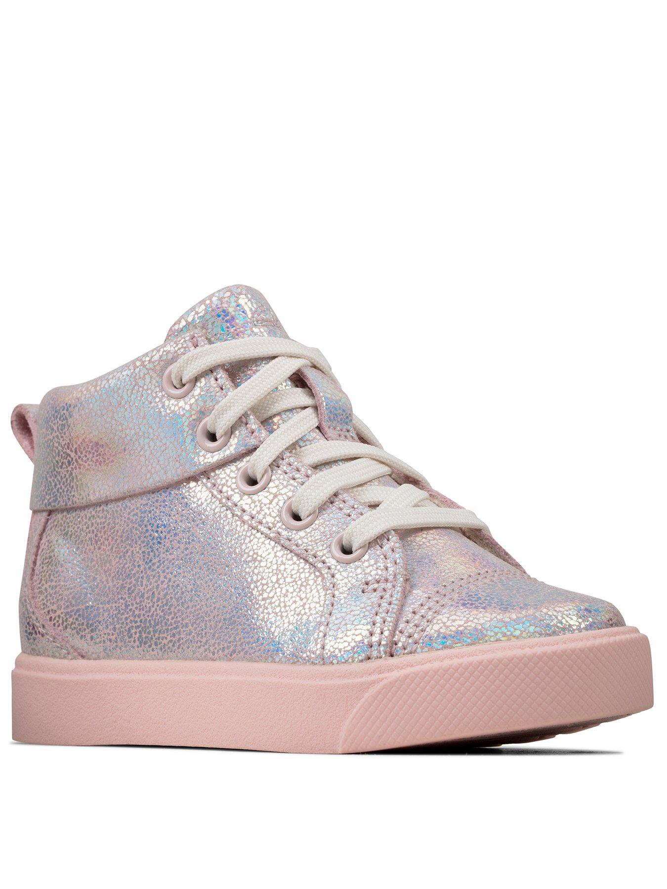 ladies high top trainers