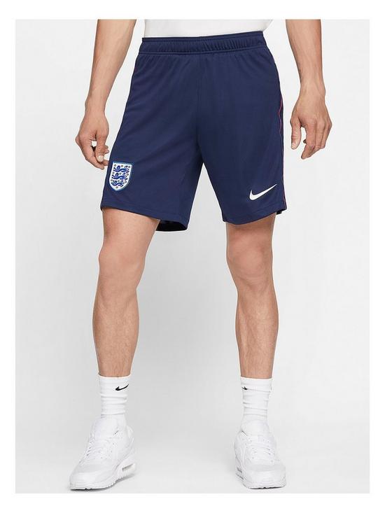 front image of nike-england-2020-home-stadium-shorts-navy