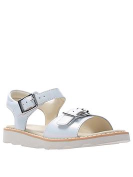 Clarks Clarks Crown Bloom Girls Sandal - White Picture