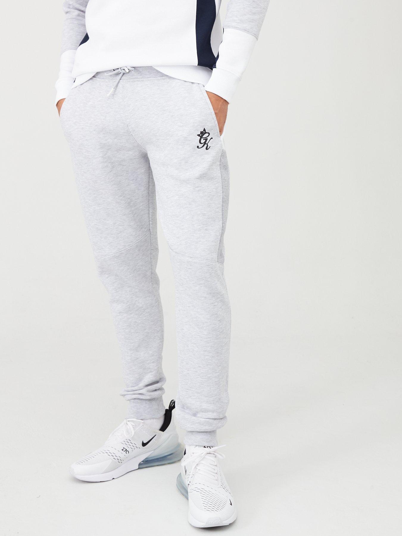 grey gym joggers