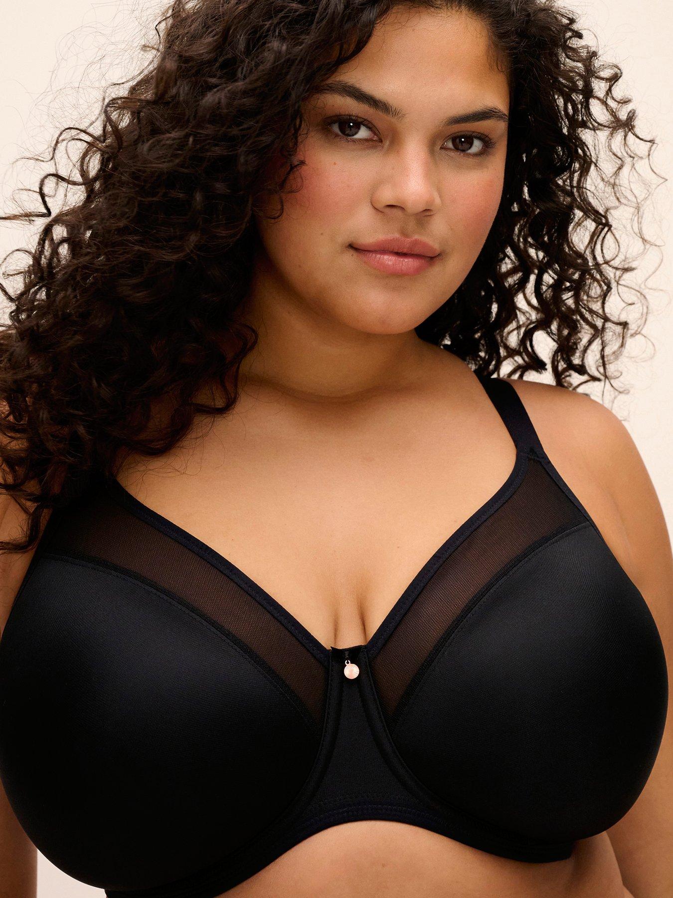 Image 3 of 3 of Elomi Smooth Underwired Moulded Bra - Black