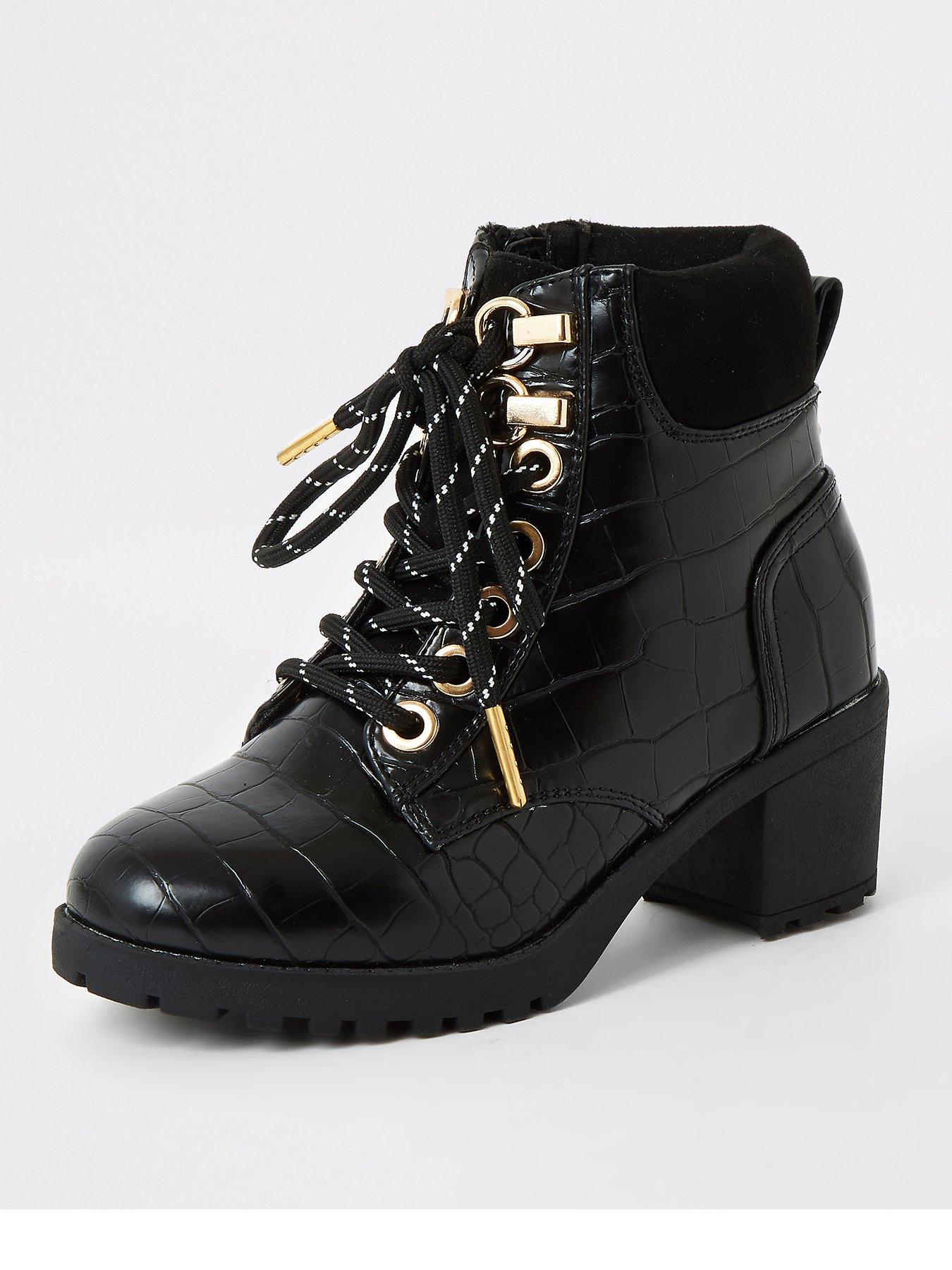 river island croc boots