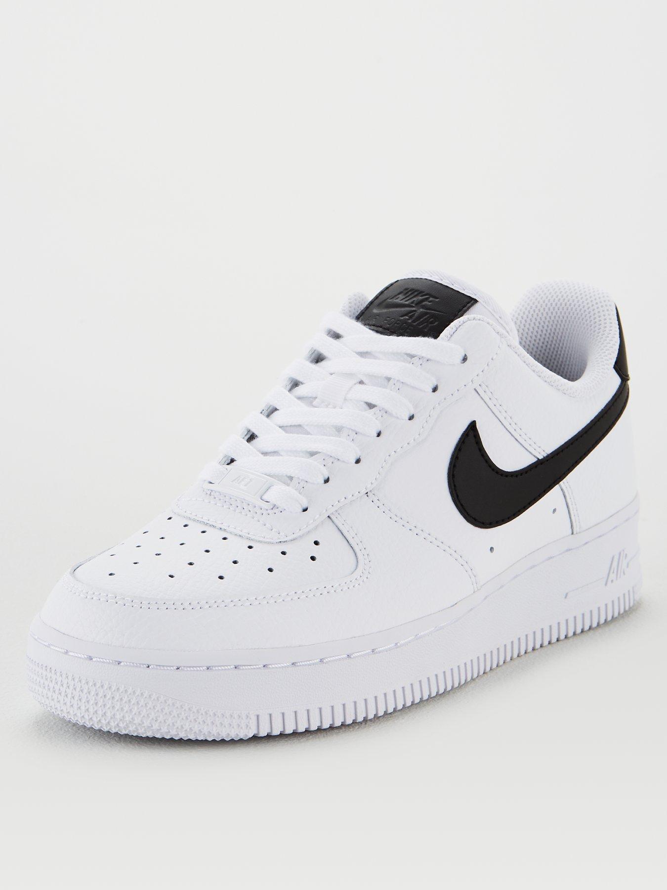 air force 1 black and white 07