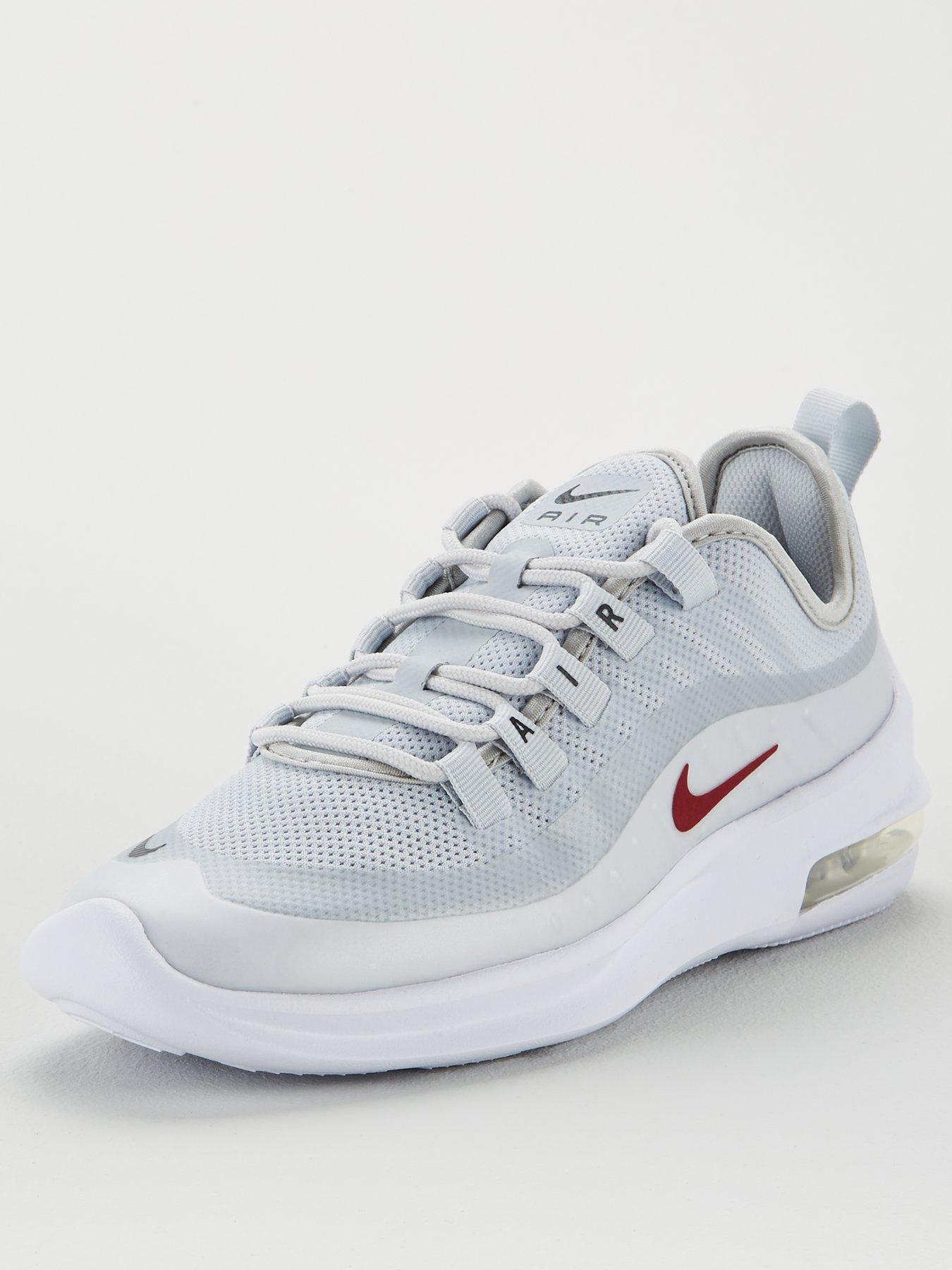 nike air max axis white grey