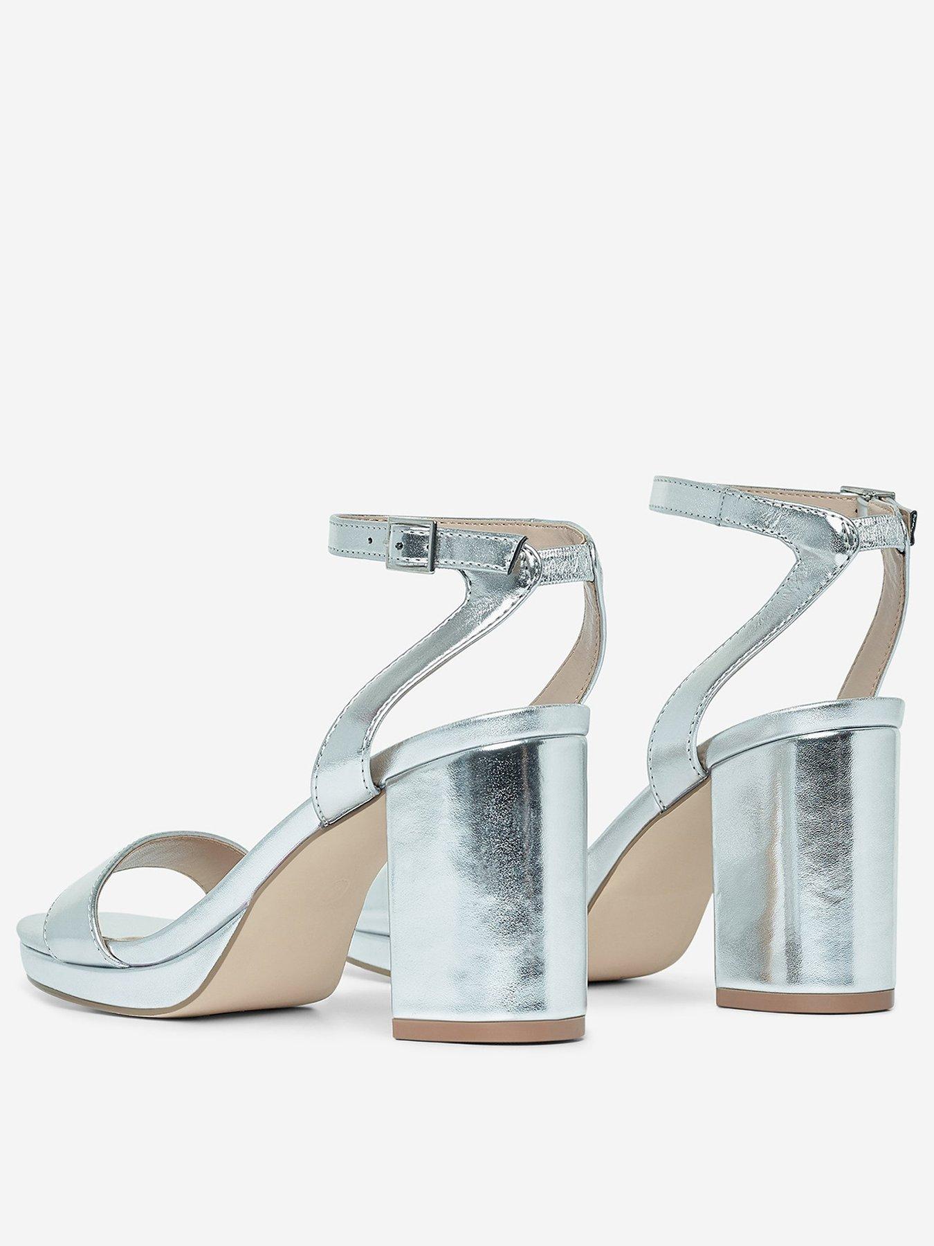littlewoods silver sandals