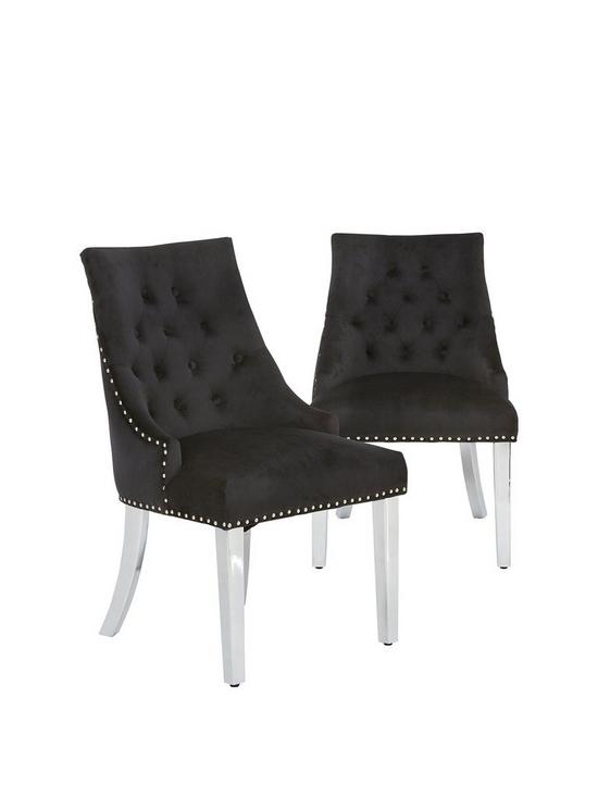 front image of pair-of-warwick-velvet-dining-chairs
