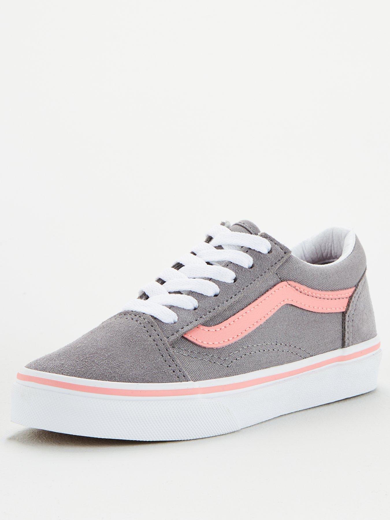 pink childrens vans