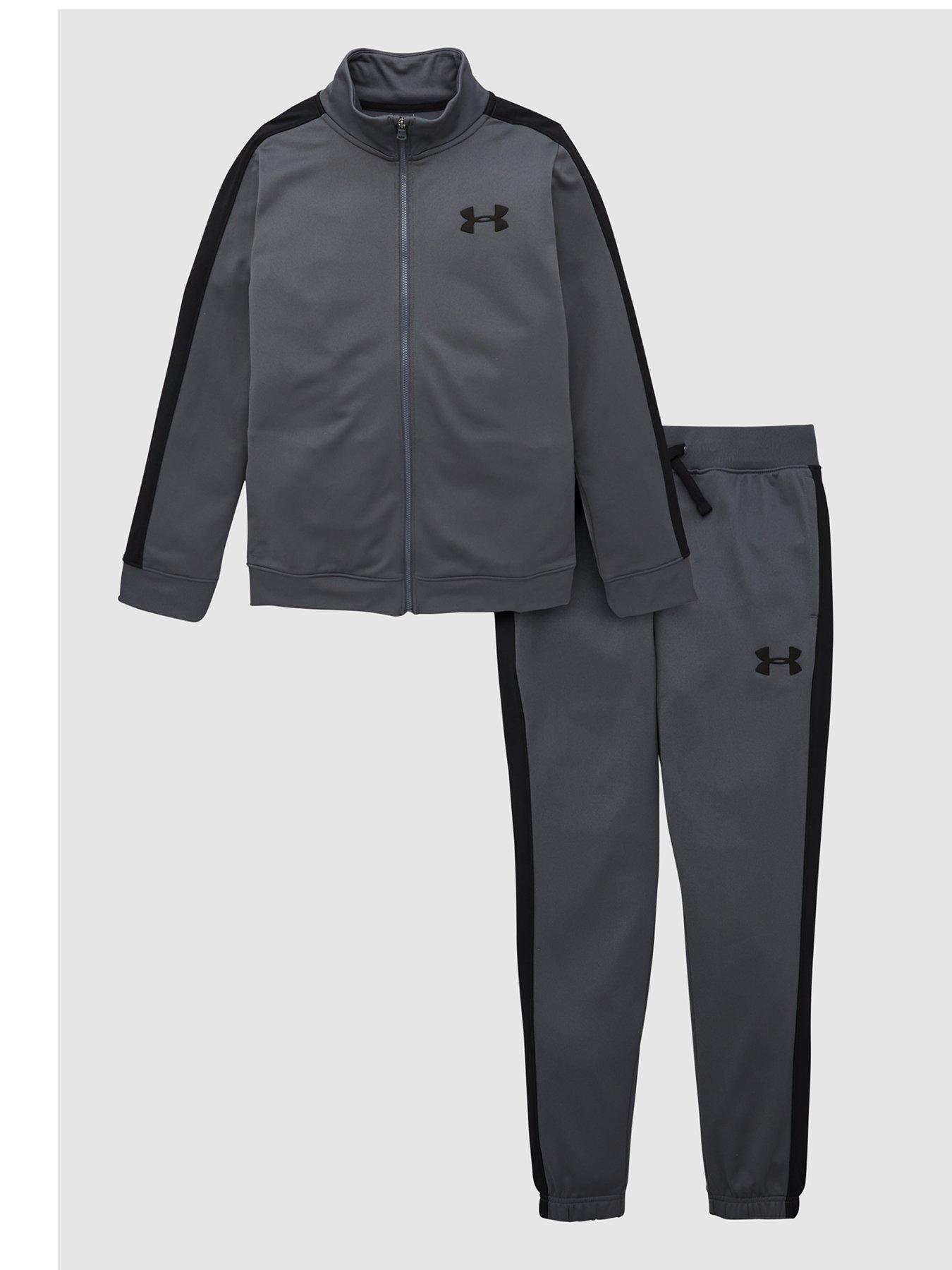 under armour black tracksuit