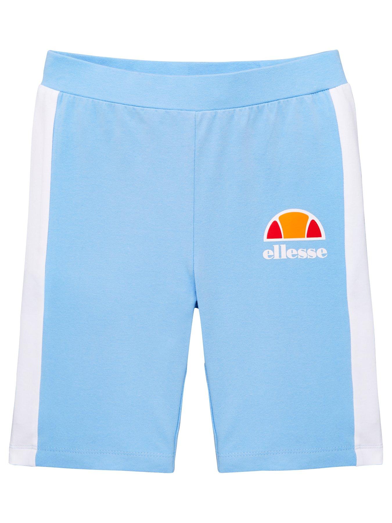 light blue cycling shorts