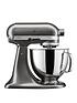  image of kitchenaid-ksm125bqg-artisan-stand-mixer-liquid-graphite