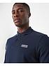  image of barbour-international-long-sleeve-polo-shirt-navy