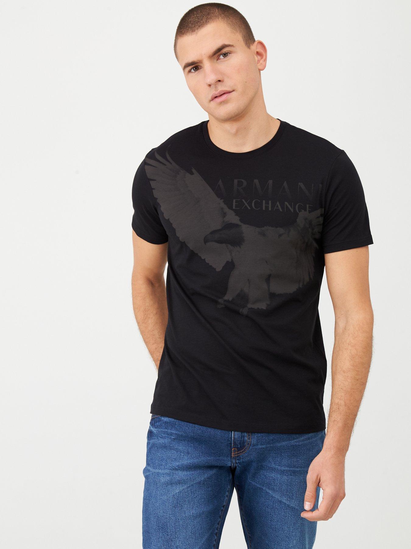armani eagle print shirt