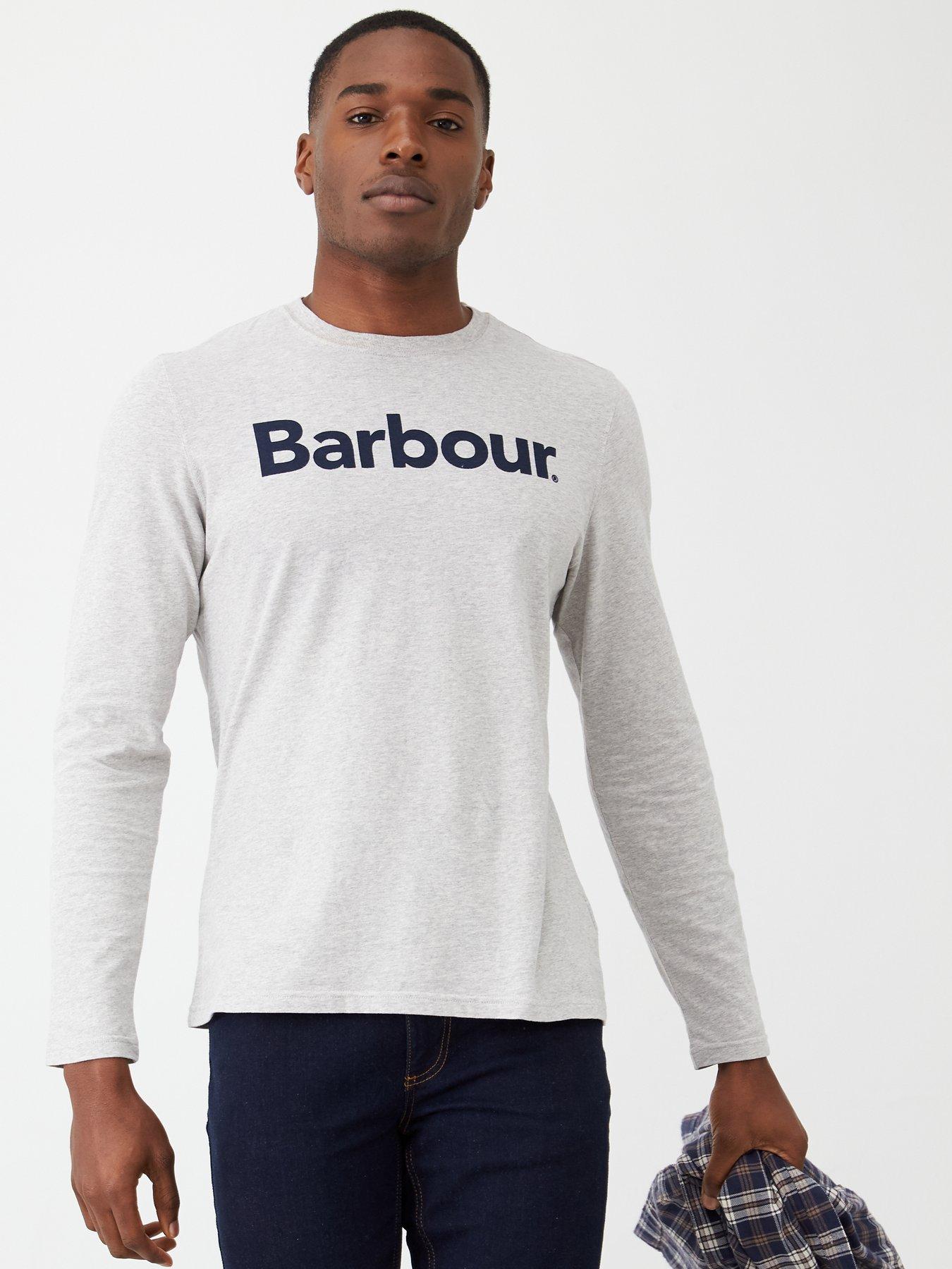 mens barbour long sleeve t shirt
