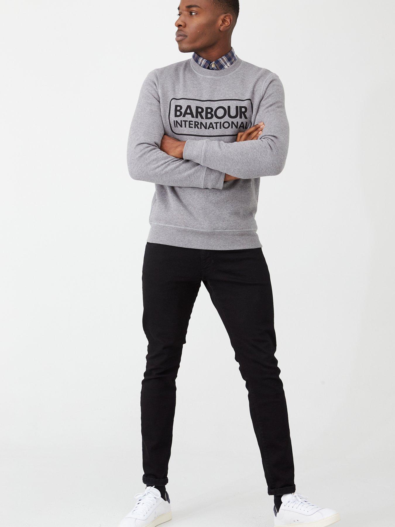 Barbour clearance grey sweatshirt