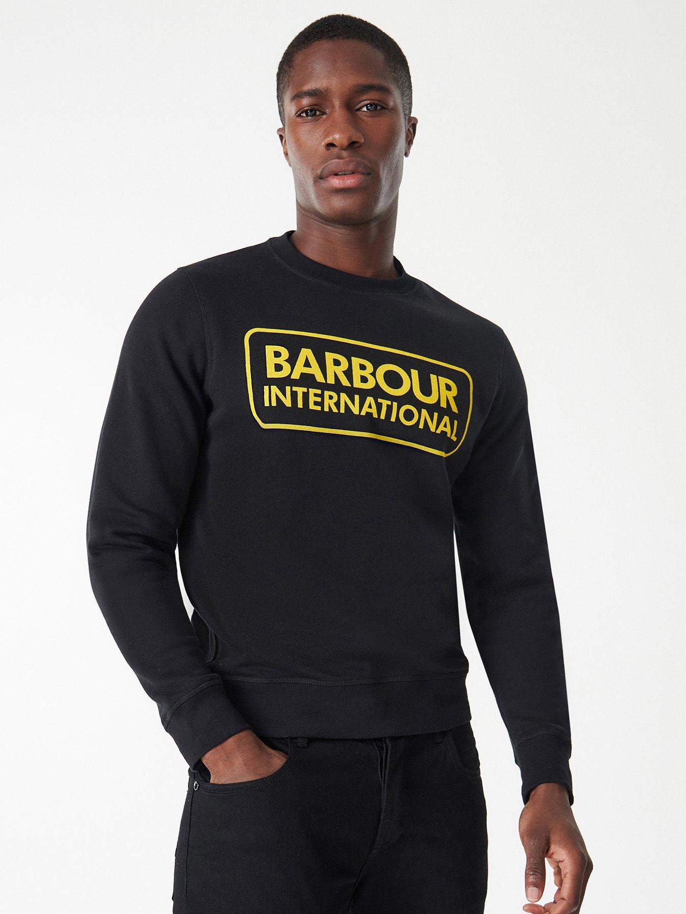 barbour logo sweatshirt