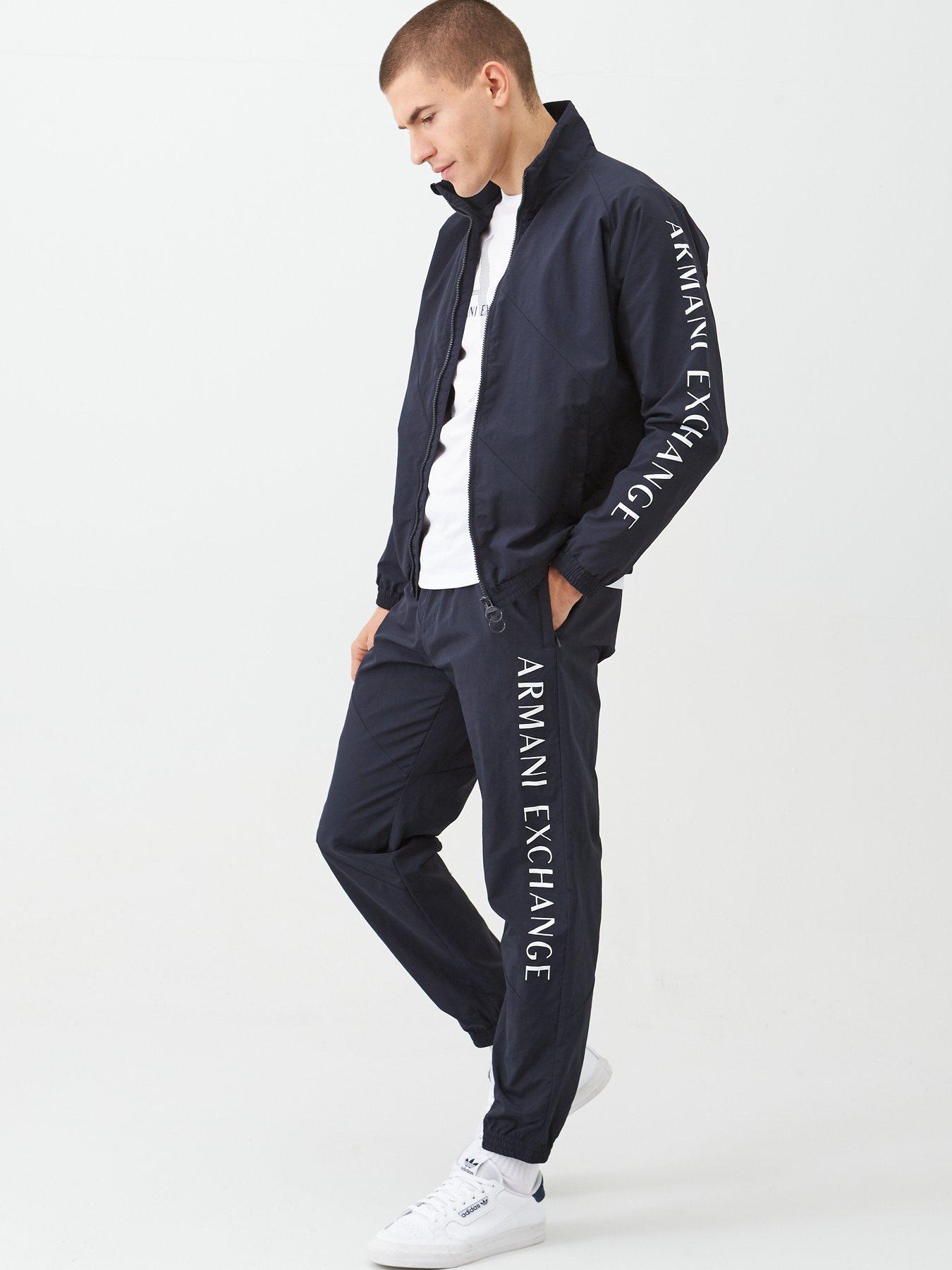 armani exchange jogging suits