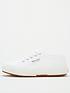 image of superga-childrensnbsp2750-jcot-classic-lace-up-plimsoll-pumps-white