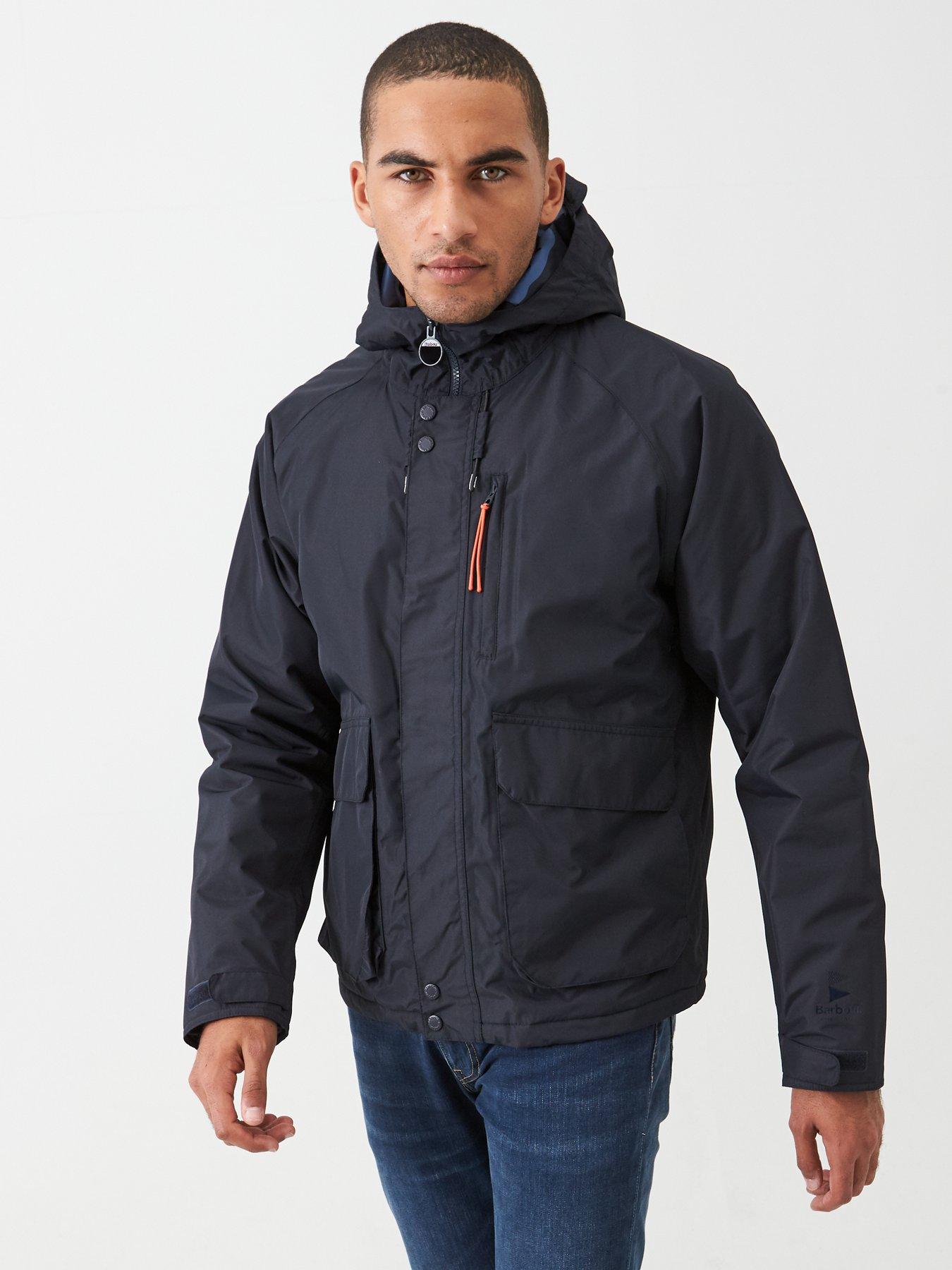 barbour hooded jacket