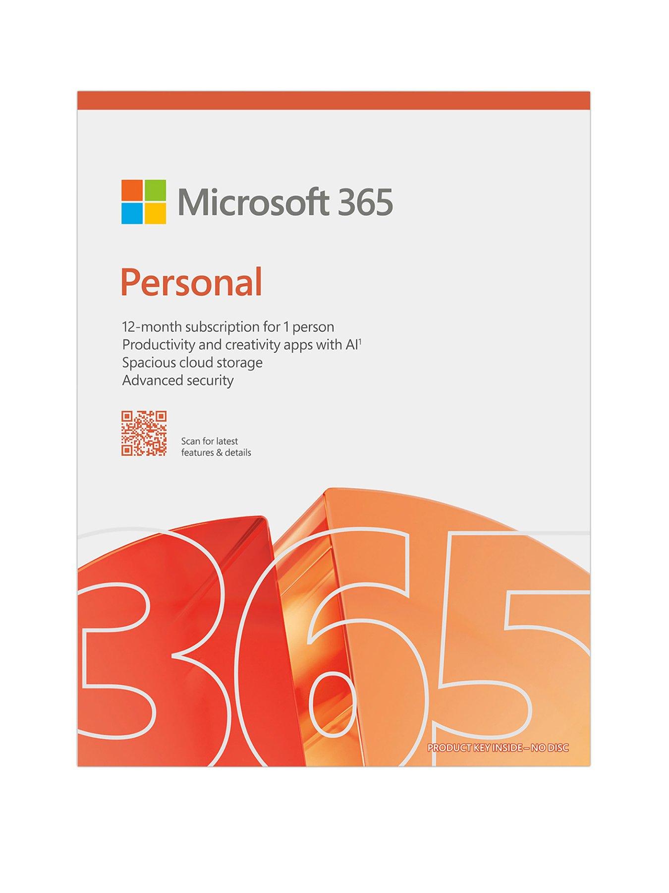 undefined 365 Personal 12-Month Subscription for PC and Mac, Tablet and Smartphones
